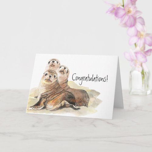 Congratulations For Anything Seals of Approval Card