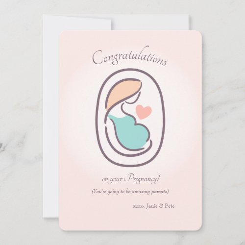 Congratulations for Pregnancy Card