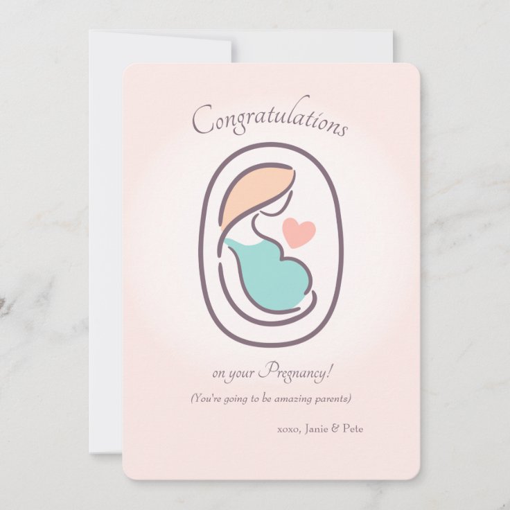 Congratulations for Pregnancy Card | Zazzle