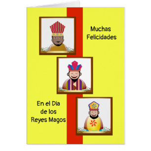 Congratulations for the Day of the Three Kings Cards