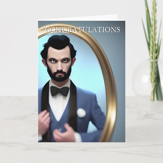 Congratulations From The Best Man  Card (Front)