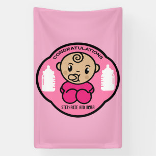 Congratulations Gay Parents Baby Boy Banner