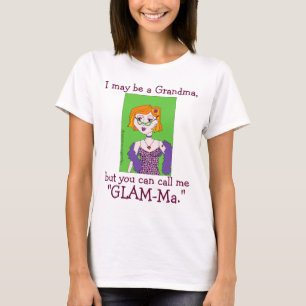 Congratulations Gift for GLAM-Ma Glamorous Grandma T-Shirt