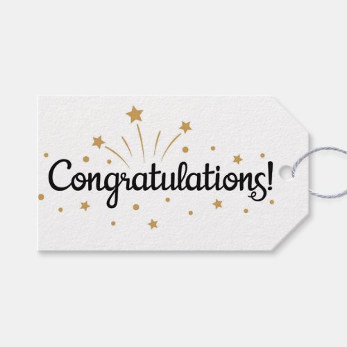 Congratulations Gift Tags