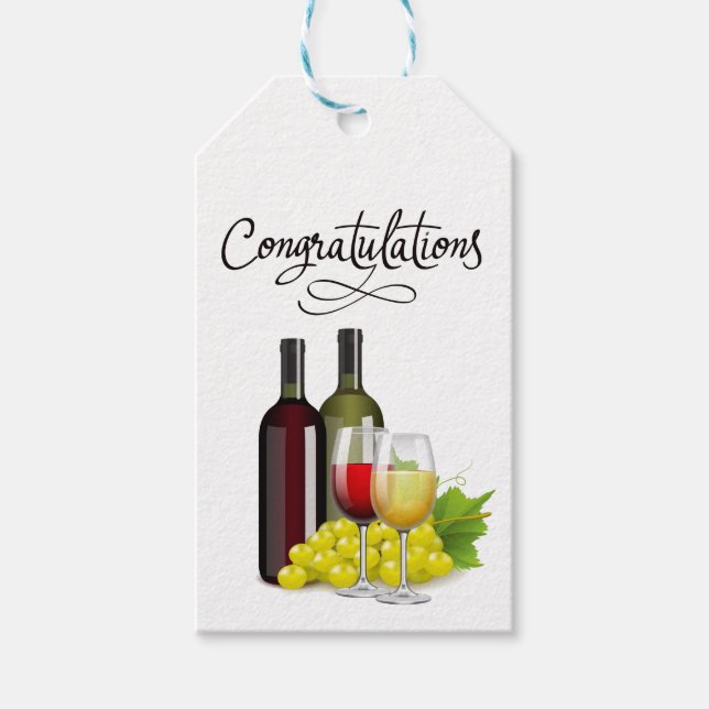 Congratulations Gift Tags (Front)