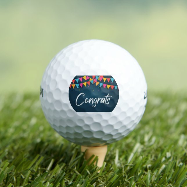 ***CONGRATULATIONS*** GOLF BALLS (Insitu Tee)