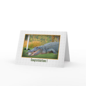 Congratulations, Golf, Hole-In-One Card