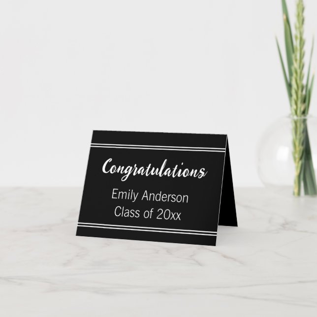 Congratulations Grad from Couple Graduation Card (Front)