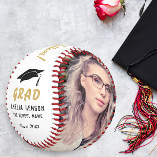 Congratulations Grad Golden Graduation 2 Photo Bas Baseball