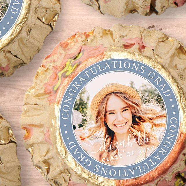 Congratulations Grad Modern Custom Photo Reese's Peanut Butter Cups (Creator Uploaded)