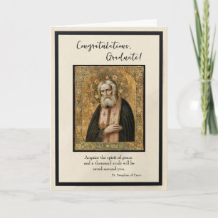Congratulations Graduate 2026 Orthodox Christian Card