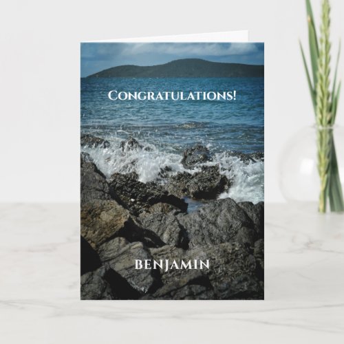 Congratulations Graduate Achievement Personalize Card