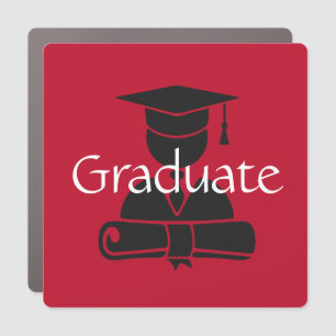 Congratulations Graduate Auto Magnet - HAMbyWG 