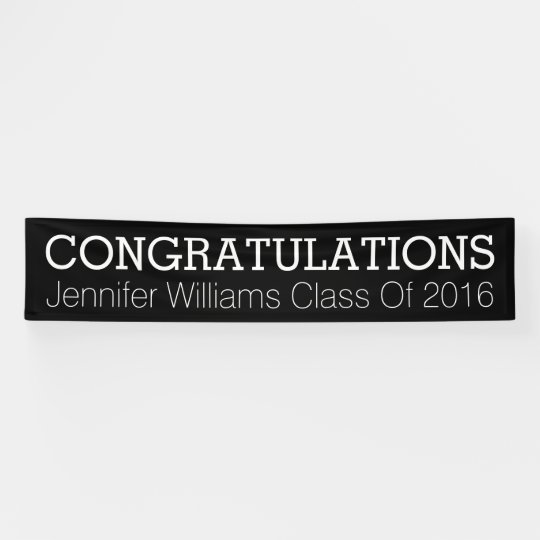 congratulations graduate banner zazzle com