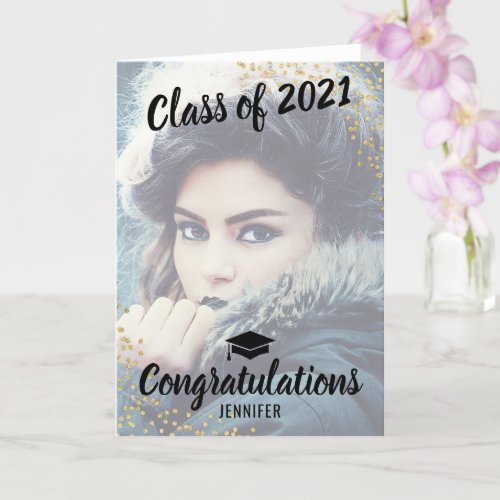Congratulations Graduate  Class of 2024 Photo Card