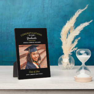 Congratulations Graduate Custom Photo Graduation Plaque