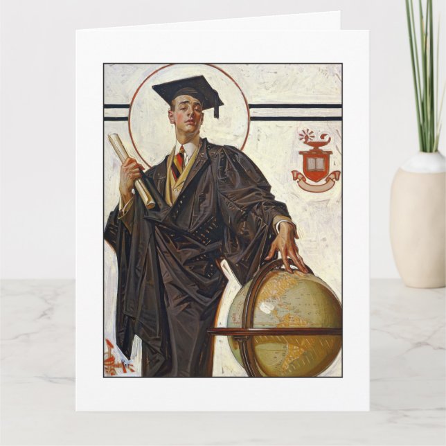 Congratulations Graduate Funny Verse Inside Card (Front)