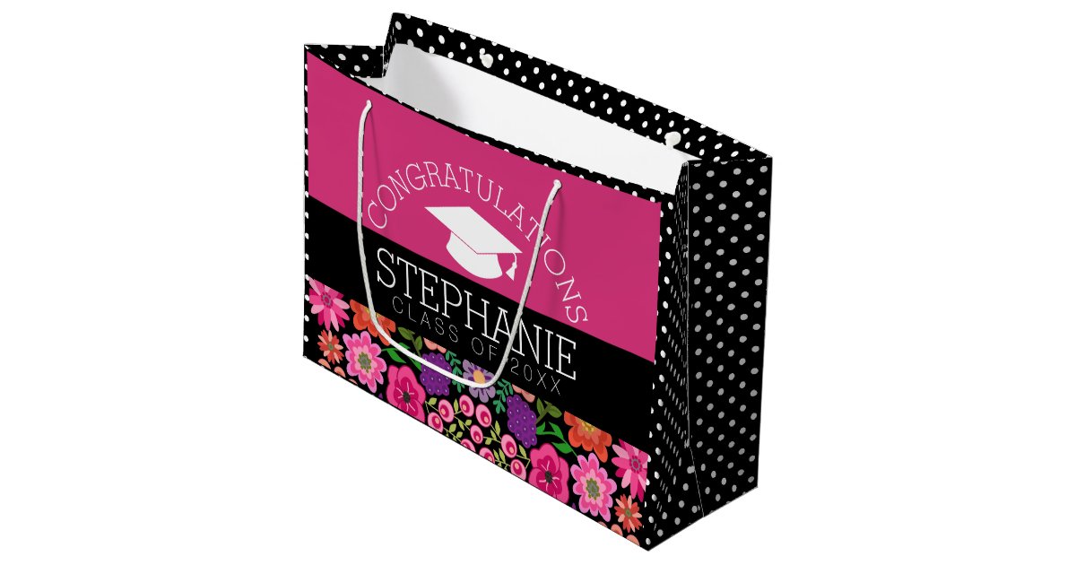 Congratulations Graduate Girly Flowers Graduation Large