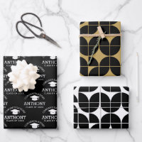 Congratulations Graduate Graduation Cap black gold