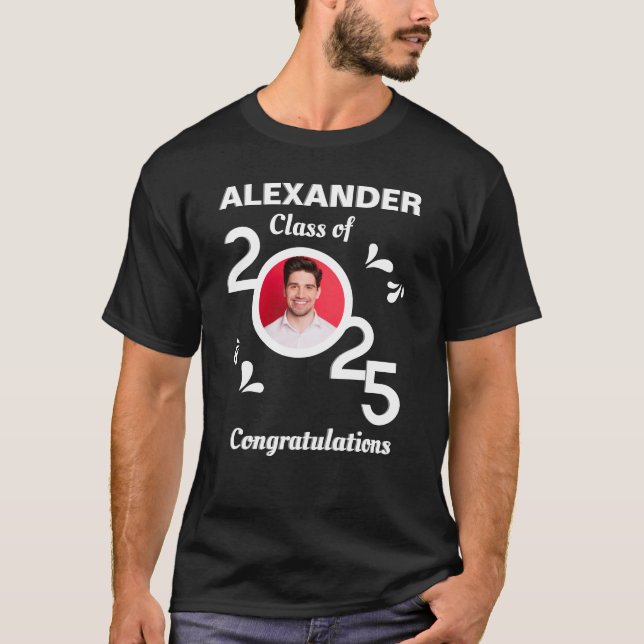 Congratulations Graduate Graduation Class 2025  T-Shirt (Front)