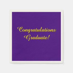 Congratulations Graduate Graduation Napkins