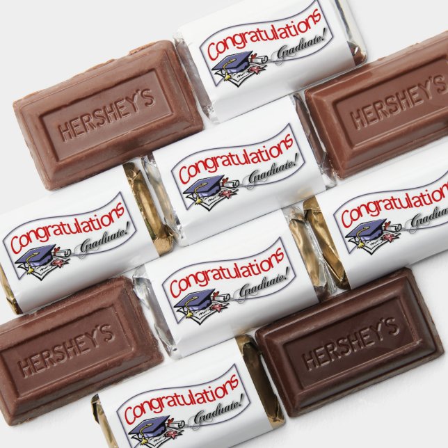 Congratulations Graduate  Hershey's Miniatures (Assorted)