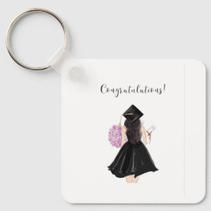 congratulations, graduate keychain