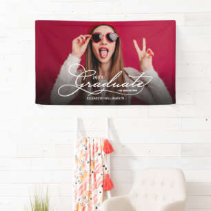 Congratulations Graduate Modern Photo Banner