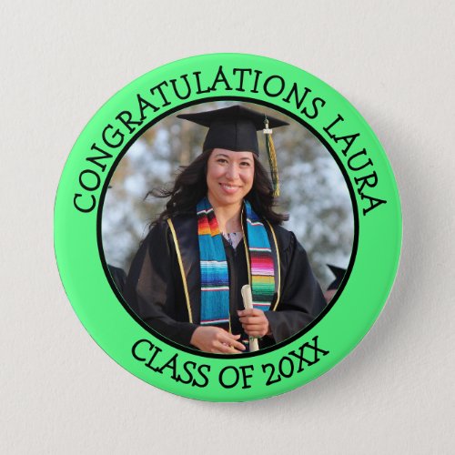 Congratulations Graduate name and photo   Button