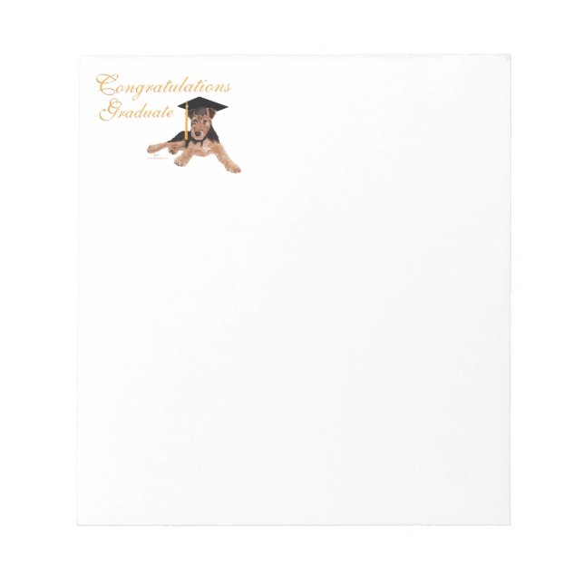 Congratulations Graduate Notepad (Front)