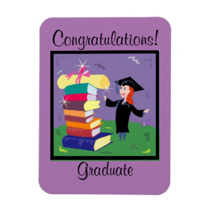 Congratulations Graduate! Party Favor Magnets