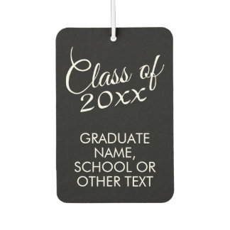Congratulations Graduate - Personalized Graduation Air Freshener