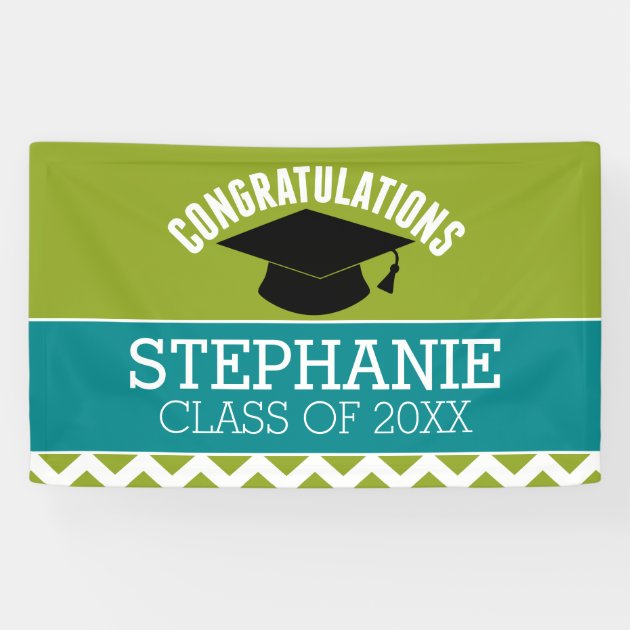Congratulations Graduate - Personalized Graduation Banner