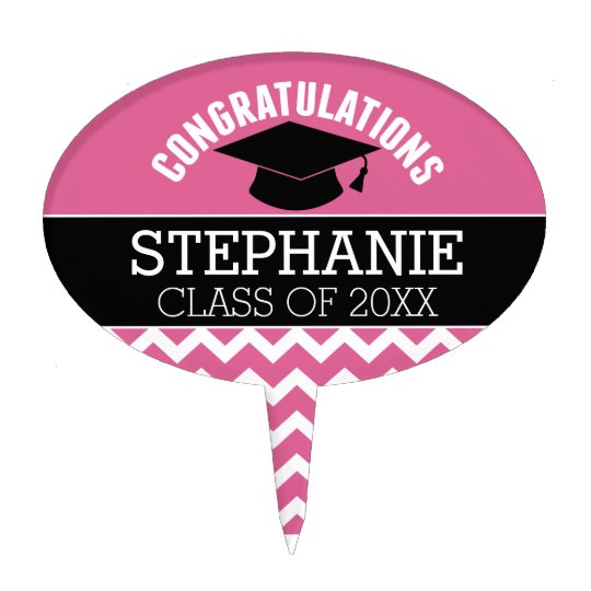 Congratulations Graduate Personalized Graduation Cake Topper