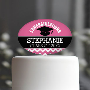 Congratulations Graduate - Personalized Graduation Cake Topper