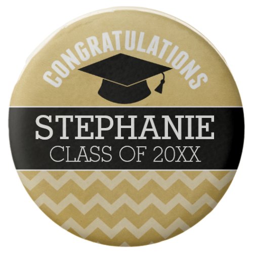 Congratulations Graduate _ Personalized Graduation Chocolate Dipped Oreo