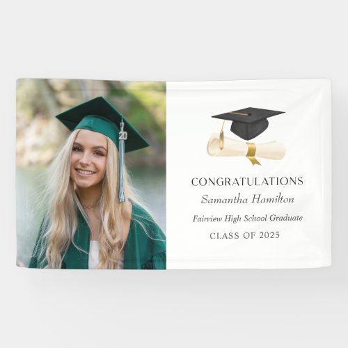 Congratulations Graduate Photo Banner