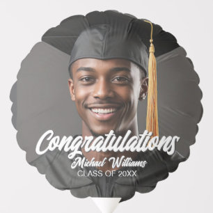 Congratulations Graduate Photo Graduation Party Balloon