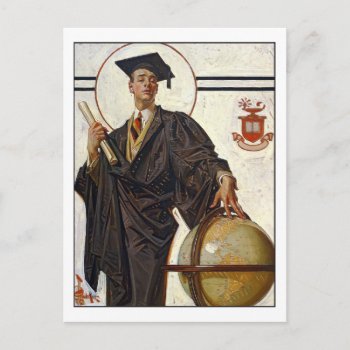 Congratulations Graduate Postcard by lazyrivergreetings at Zazzle
