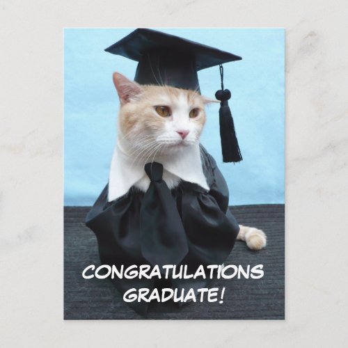 Congratulations Graduate Postcard