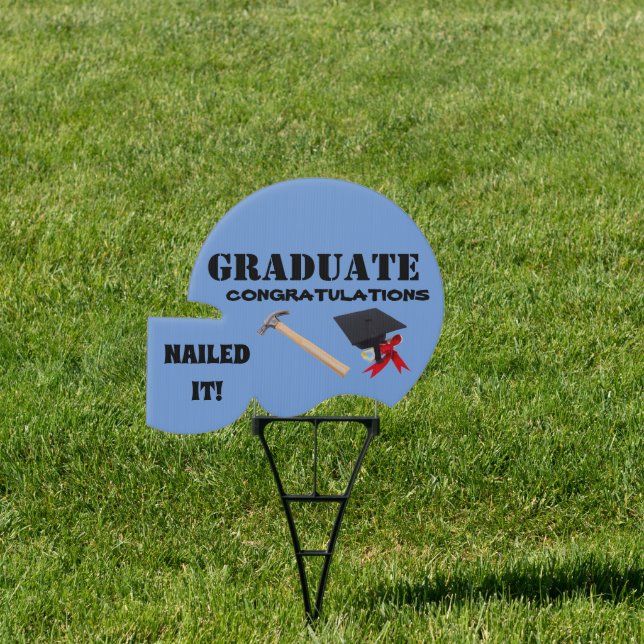CONGRATULATIONS GRADUATE Yard Sign (Insitu)