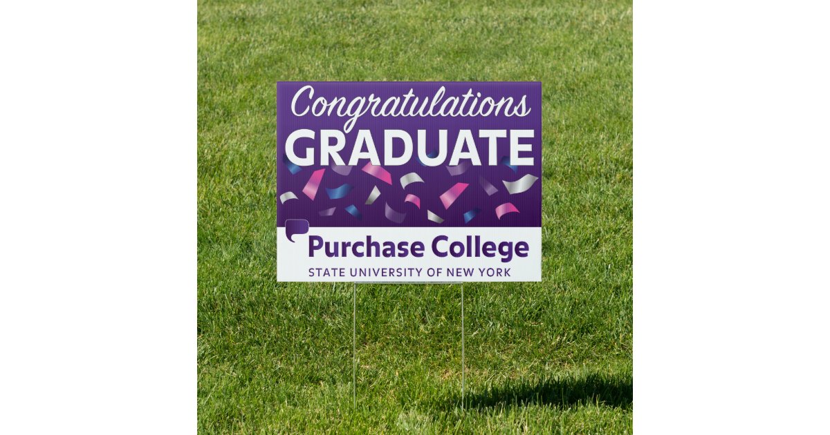 Congratulations Graduate Yard Sign Zazzle