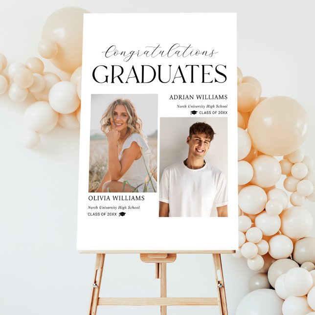 Congratulations Graduates Portrait Welcome Foam Board (Creator Uploaded)