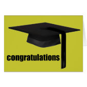 Congratulations Graduation Cap (Front Horizontal)