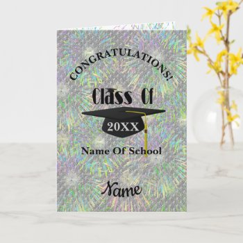 Congratulations Graduation Cap  Card by SmilinEyesTreasures at Zazzle