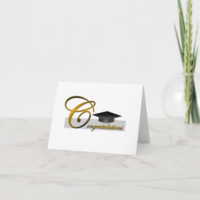 Congratulations Graduation Card (Front)