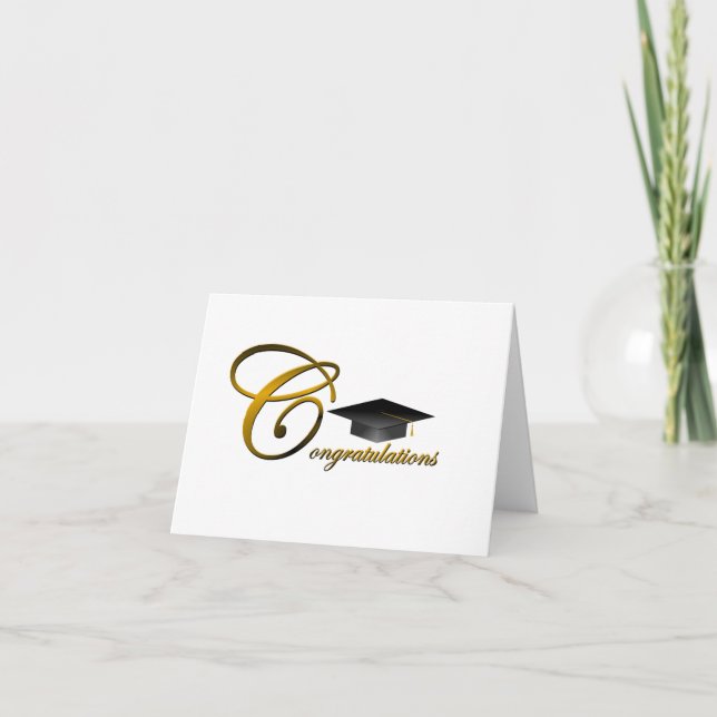 Congratulations Graduation Card (Front)