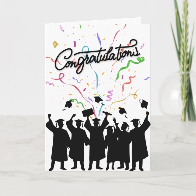 Congratulations - Graduation Card (Front)