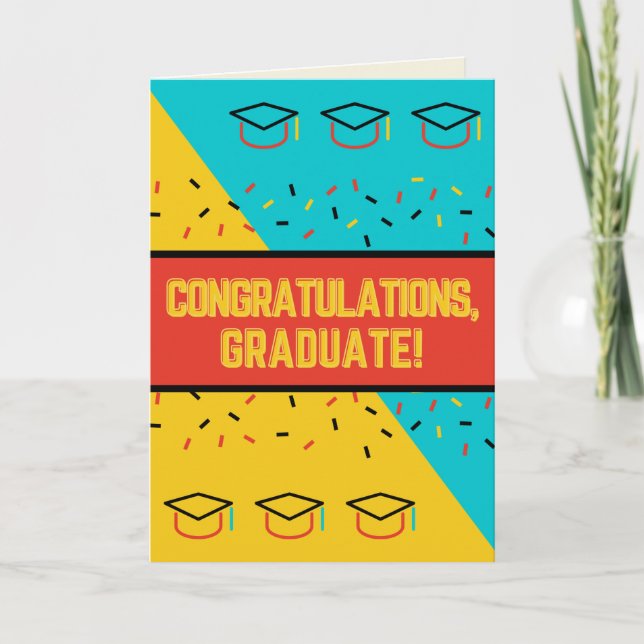 Congratulations Graduation Card (Front)