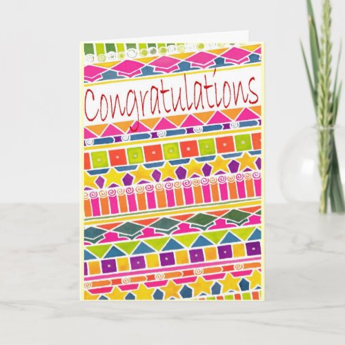 congratulations graduation card